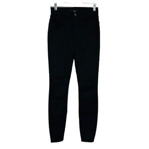 3X1‎ Kaia Skinny High Rise Jeans Womens 26 Black Stretch Denim Classic